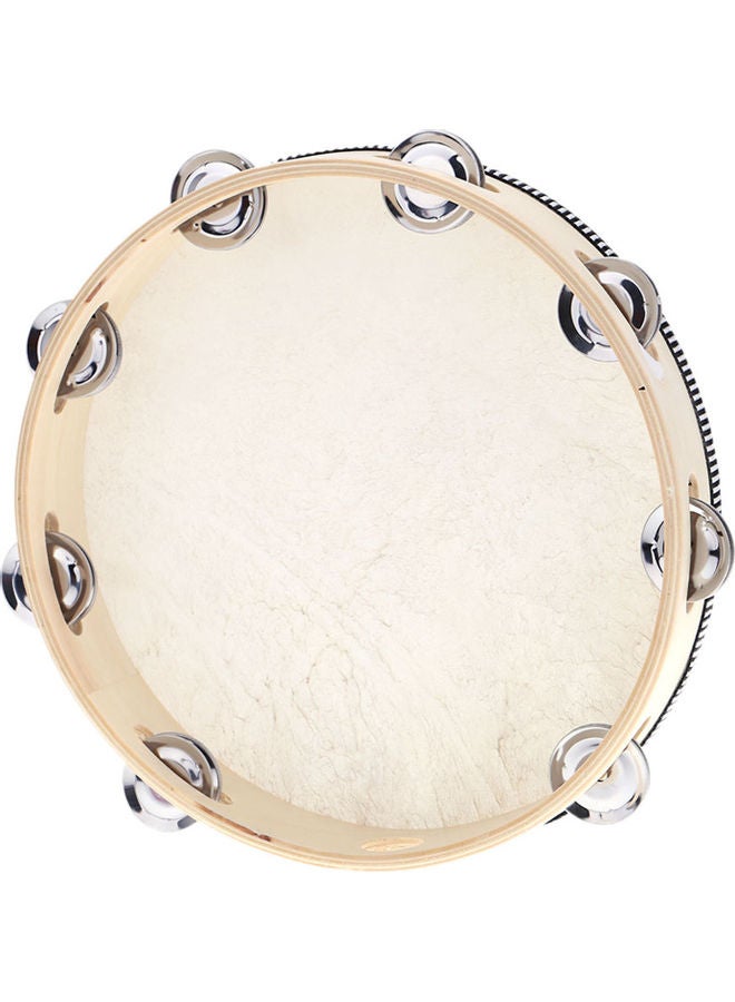 Generic Handheld Tambourine Drum Bell  - Image 4
