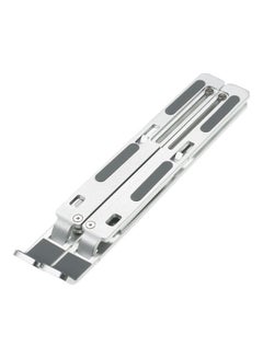 Generic 6-Levels Foldable Laptop Stand With Storage Bag 26x2x6cm Silver  - Image 4