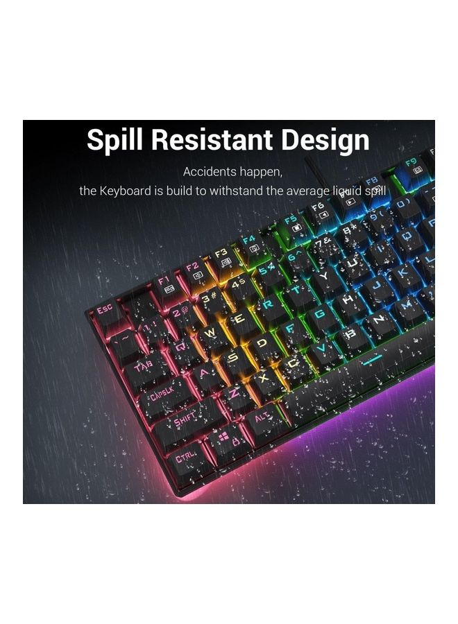 REDRAGON - K552  RGB  Gaming Mechanical Keyboard | Outemu Blue Switch | METAL ABS CONSTRUCTION | PC / Laptop / PS4 - Image 1