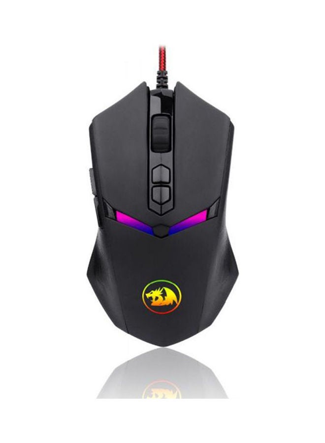 ريدراجون - ماوس ألعاب M602-1 بإضاءة متعددة الألوان RGB وأزرار قابلة للبرمجة بدقة 7200 نقطة لكل بوصة - Image 1
