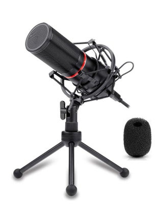 GM300 USB Gaming Microphone, Computer PC Laptop Condenser Mic with Tripod Stand, Pop Filter, Shock Mount, Volume Control/Mute Button, for Streaming/Podcast/Studio Recording/YouTube/Skype - v1611603516/N43973635A_1