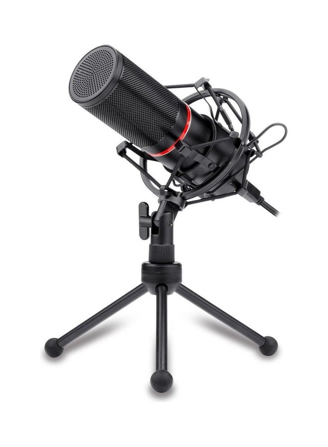 REDRAGON USB Gaming Stream Microphone - 16mm Big Condenser - Direction Unidirectional - Full Metal  - Image 2
