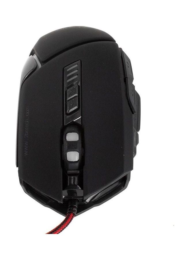 E-Train Gaming Optical Mouse - Black - Image 2