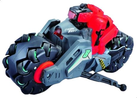 Maisto Cyklone Plastic Motorcycle With Remote Control  - Image 2