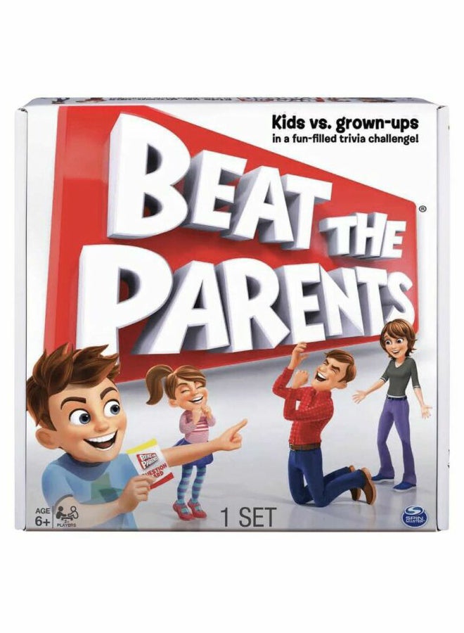 SPIN MASTER Beat The Parents Family Board Game - Image 1