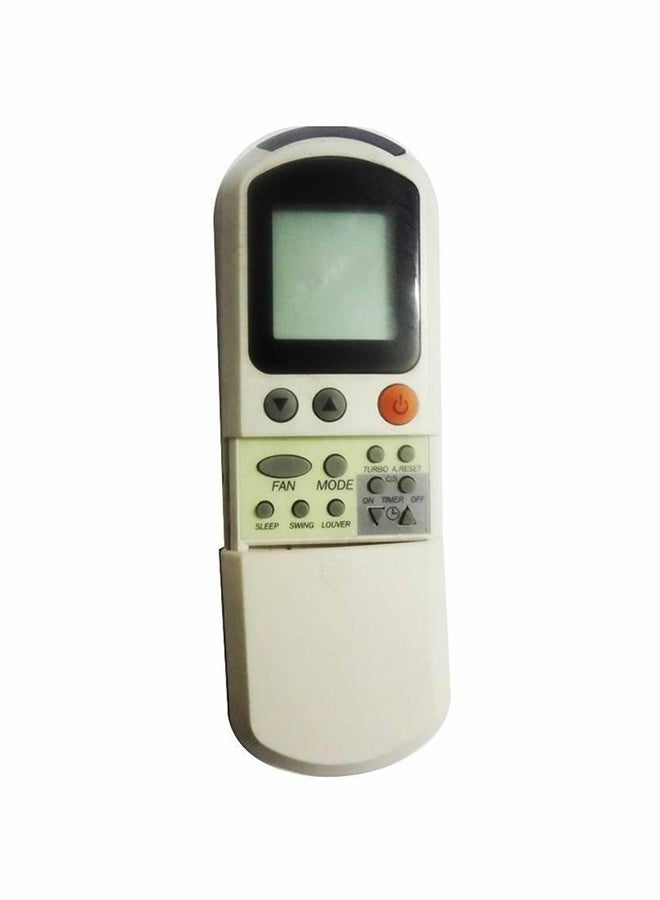 Generic - Remote Control For Unionaire Turbo Air Conditioner uni77 White - Image 1