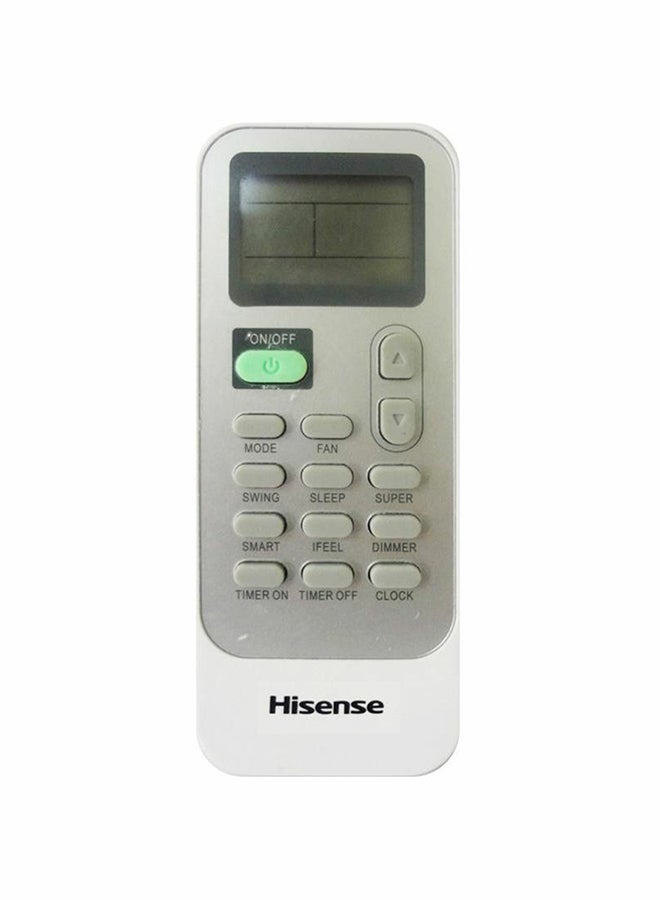 هايسنس جهاز تحكم عن بُعد لمكيف الهواء رمادي / أبيض