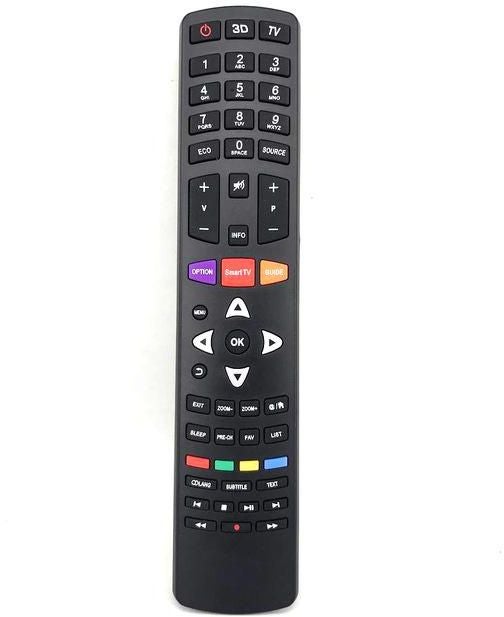 Huayu - Universal Remote Control For Tcl Smart Tvs Black - Image 1