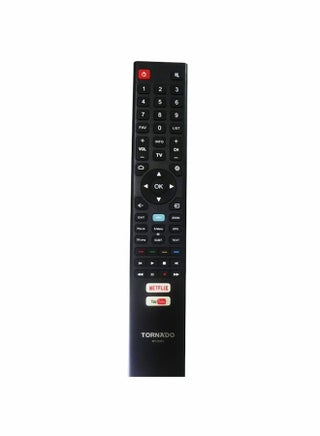 جهاز تحكم عن بعد لشاشة تورنيدو نتفليكس أسود - v1611610261/N43726419A_1