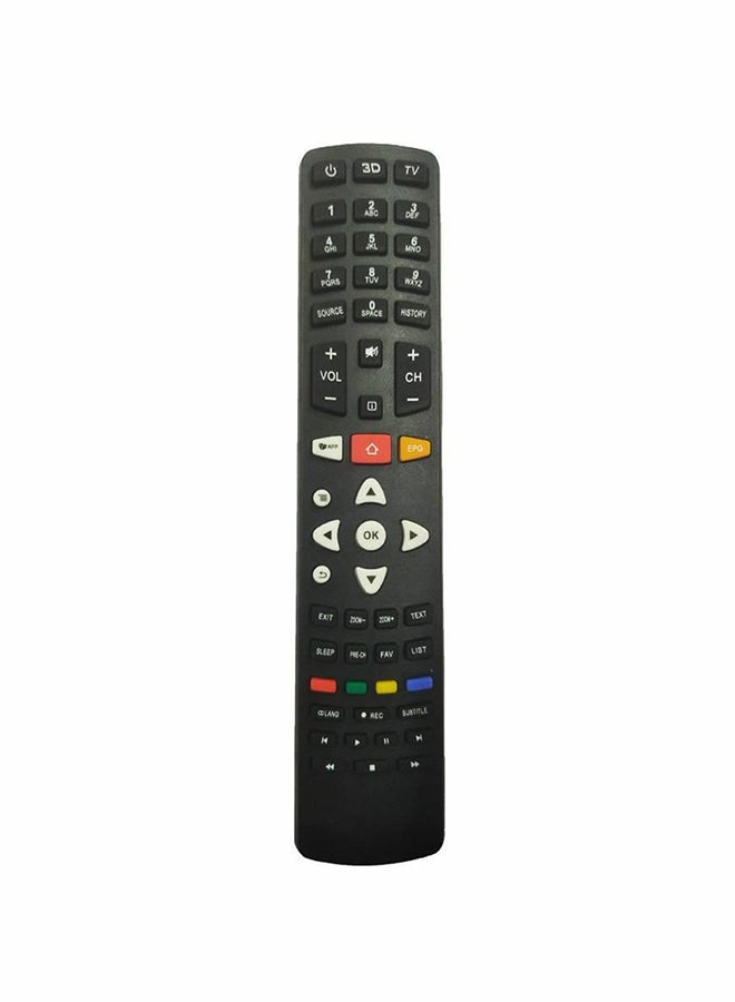 Universal Tv Screens Remote Control Black - Image 1