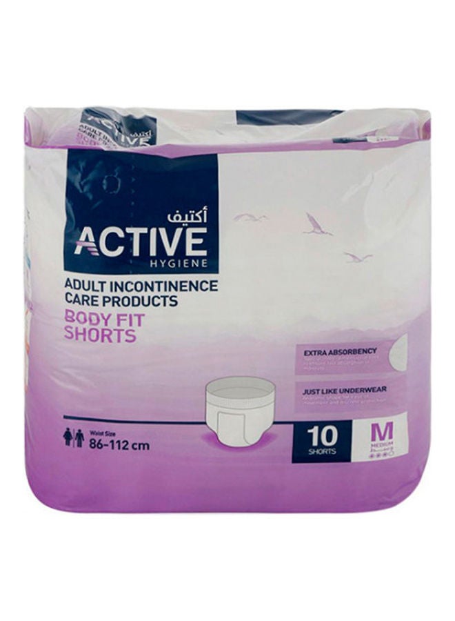 Active Adult Diaper Pants Medium 10 Pieces, Waist Size 86-112 cm  - Image 2