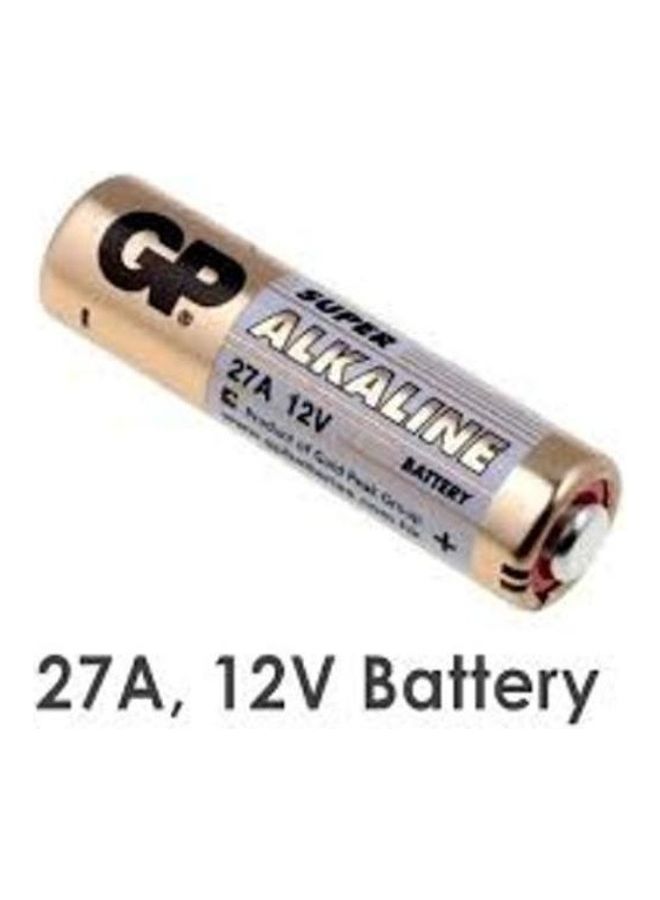 GP - 5-Piece Super 27A High Voltage 12V Alkaline Batteries Yellow/Silver - Image 1