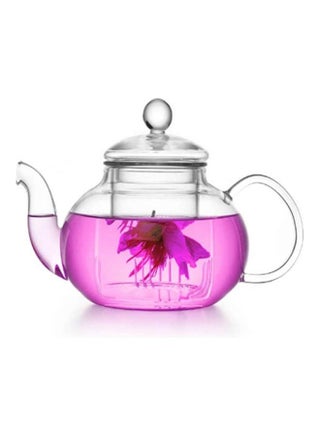 Glass Heat-Resistant Teapot With Filter Clear - v1611626599/N43974515A_1