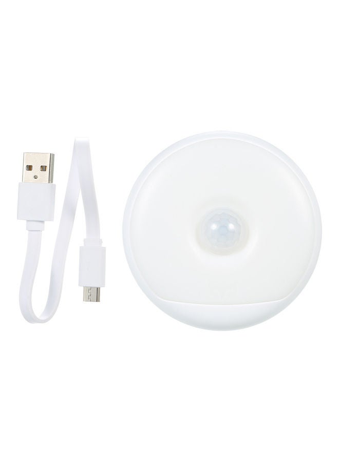 يلايت مصباح ليلي مزود ب 6 مصابيح LED وجهاز استشعار الحركة بالأشعة تحت الحمراء السلبية أبيض 7.7x5.5x7.5سم - Image 2