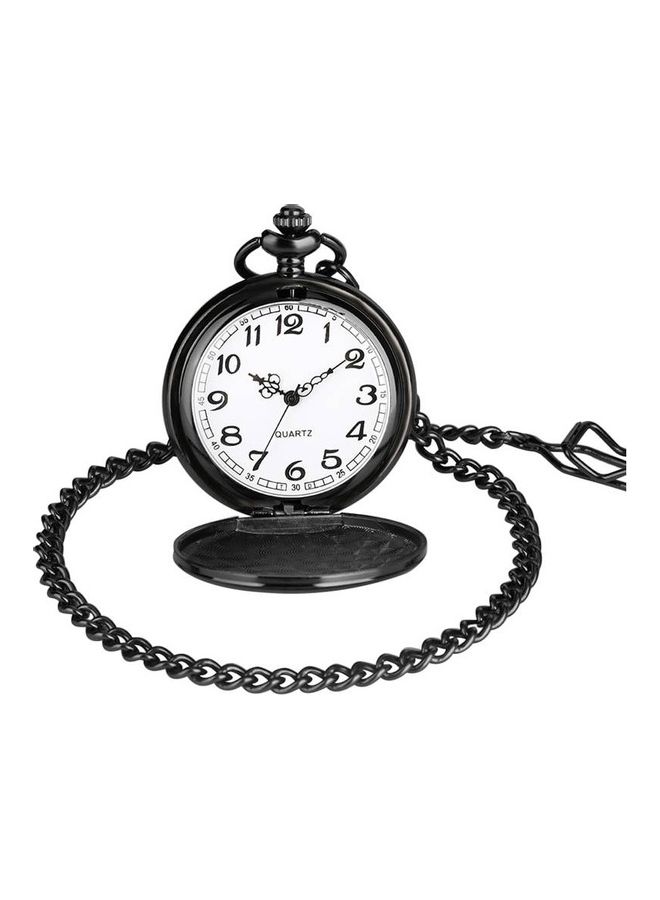 ياش ساعة جيب بعقارب بتصميم عبارة Turn Time Back unisex - Image 2