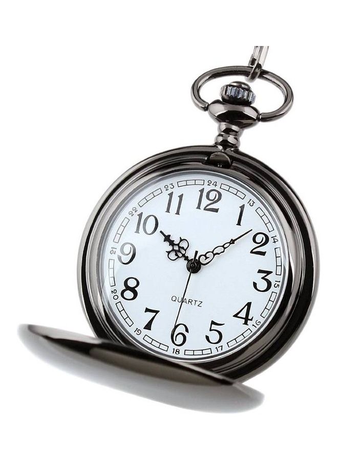 ياش ساعة جيب بعقارب بتصميم عبارة Turn Time Back unisex - Image 4