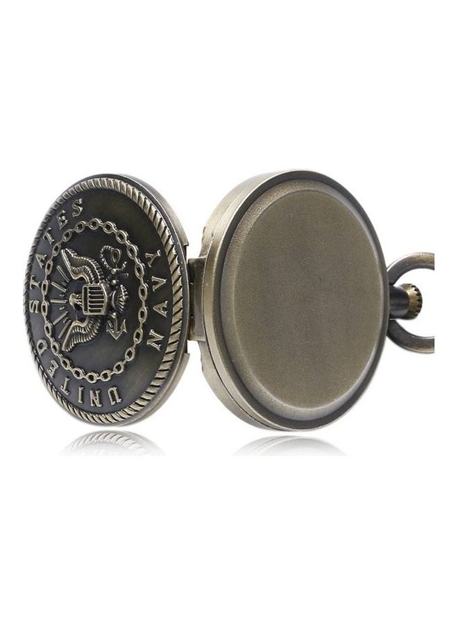 ياش ساعة جيب بعقارب بتصميم القوات البحرية الأمريكية unisex - Image 4