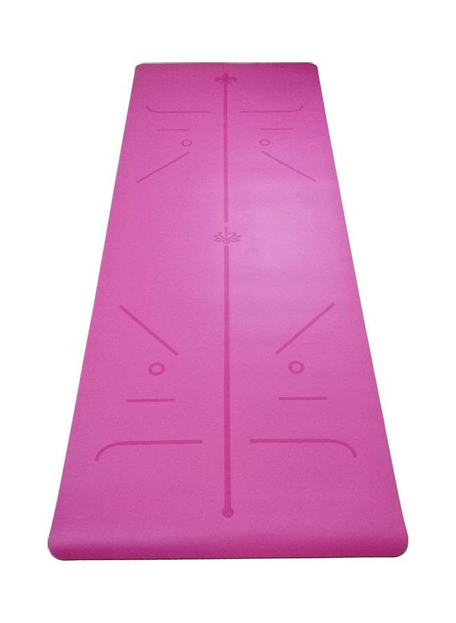 لاش بساط يوغا مع حقيبة وحزام للحمل. 183x68x0.6سم - Image 3