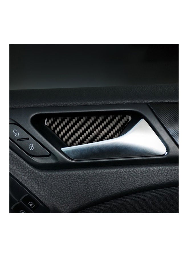 ملصقات بديلة من ألياف الكربون لسيارة فولكس فاجن جولف 6 GTI R MK6 2008-12. - Image 2