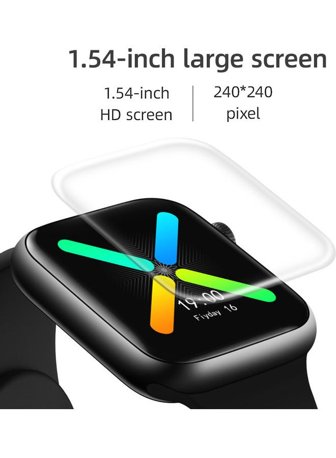 Global Version X8 Full Touch Screen Smartwatch Compatible With Android iOS Phone White  - Image 3