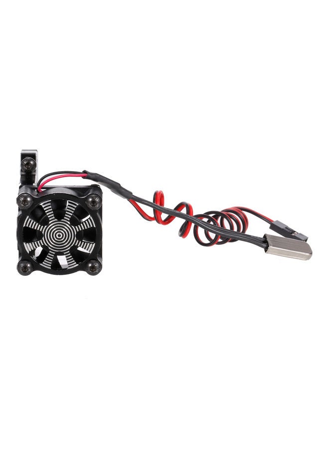 Motor Cooling Fan Motor Radiator Heatsink with Thermal Sensor 8x3.5x7cm - Image 5