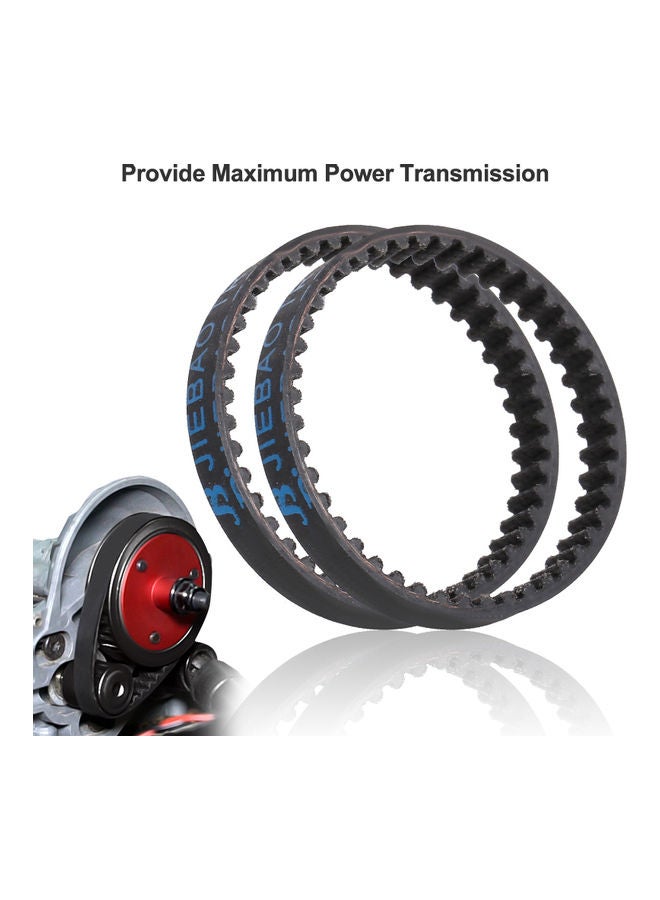 2-Piece 132mm Transmission Drive Belts 6x1x5.5cm  - Image 4