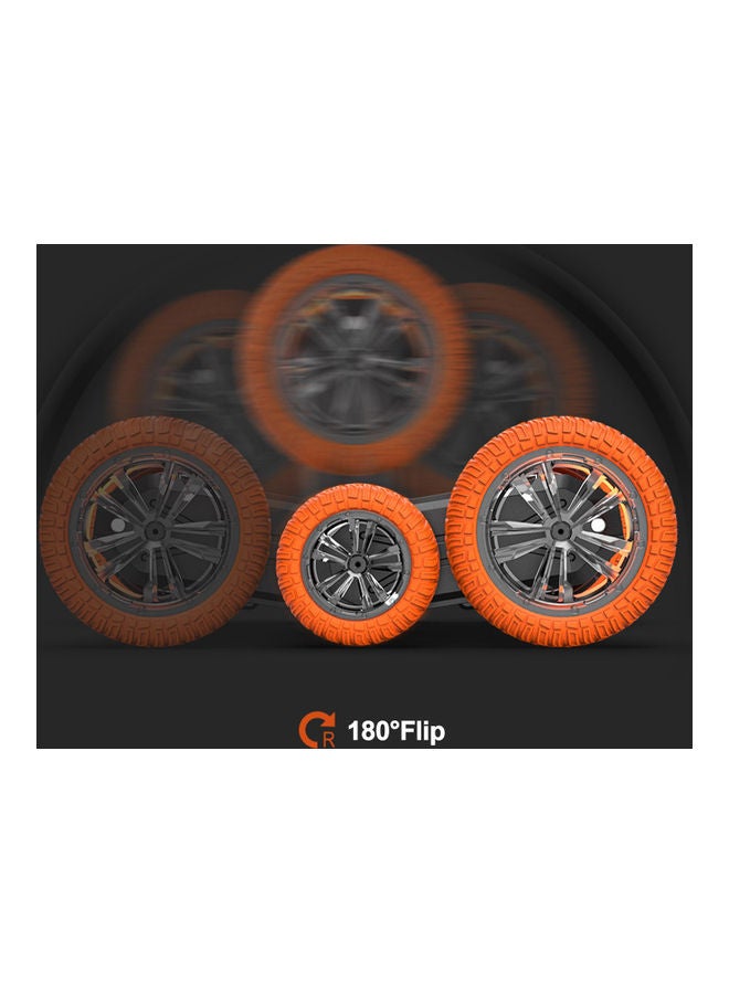 GD99 2.4G 360° Rotation Double-Sided Driving RC Crawler Stunt Car With LED Light And Music 27x9.5x17.5cm - Image 3