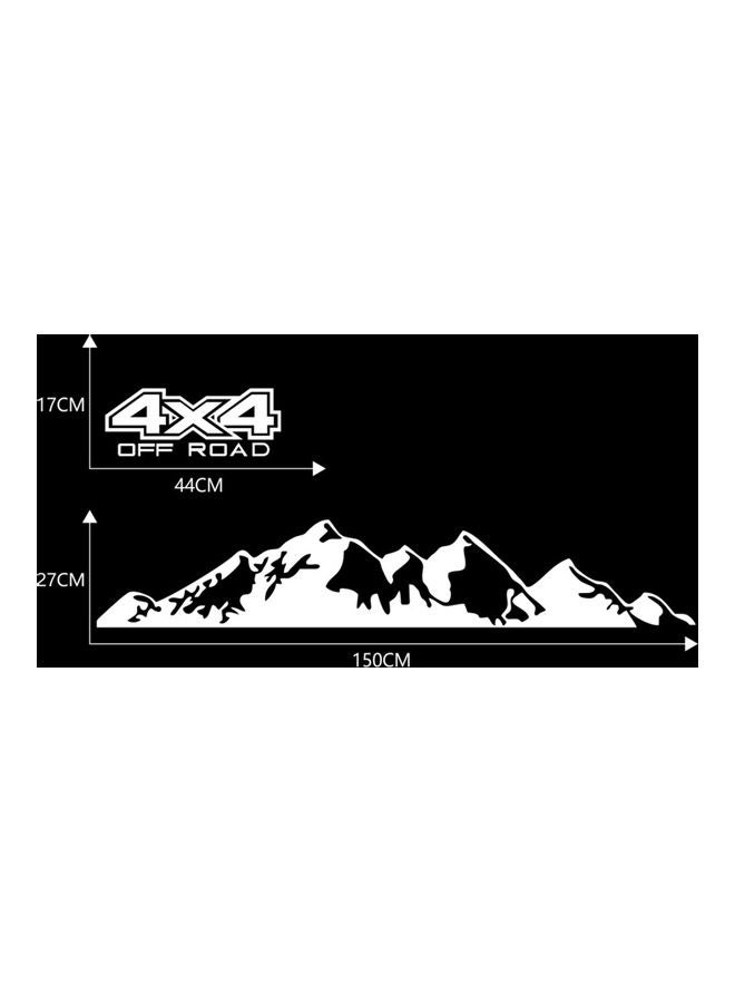 ملصق برسومات 4X4 للطرق الوعرة والجبل للسيارات والشاحنات - Image 5