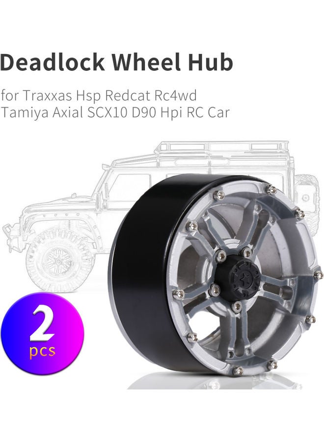 2-Piece Steel Hub Deadlock Wheel Kit 15.5x7.5x8cm  - Image 1