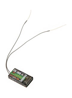 Flysky 6 Channel Remote Control Receiver With Double Antenna 5x2x3cm  - Image 1