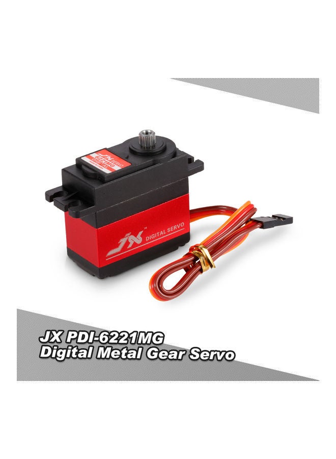 JX Metal Gear Digital Servo Case For Car - Image 1