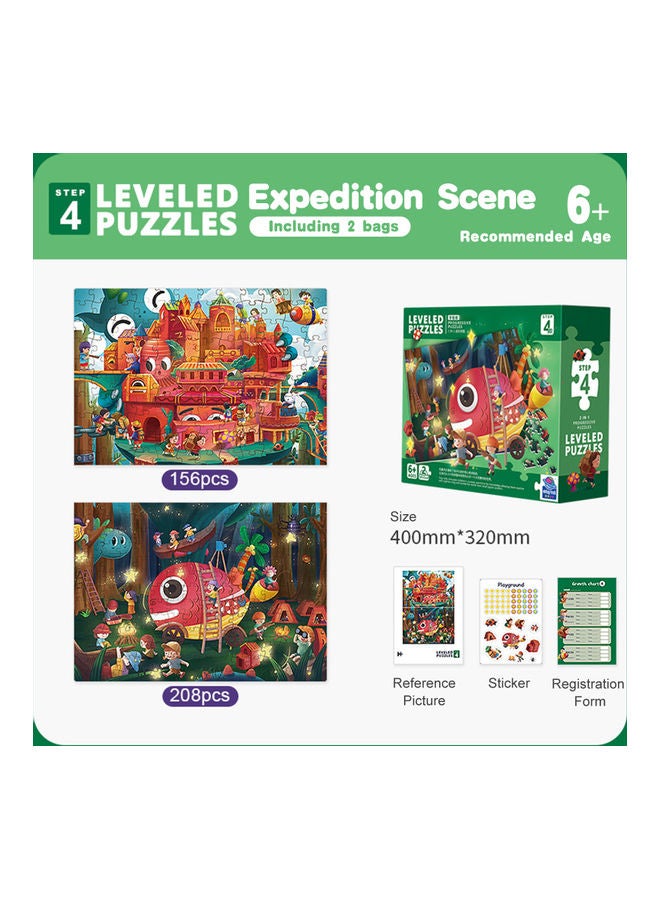364-Piece Jigsaw Puzzles DIY Toy 24x8x22.3cm - Image 5