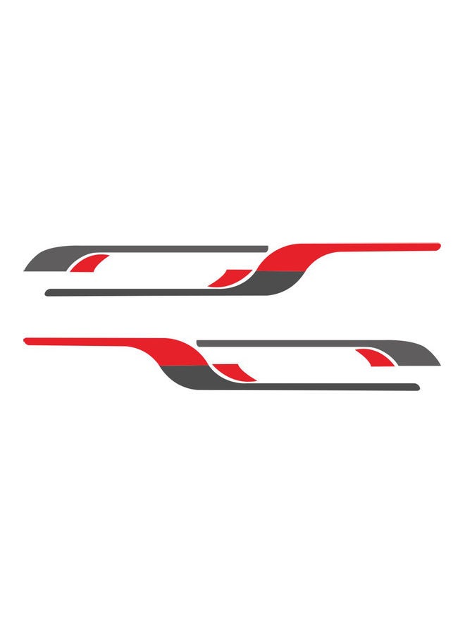 Generic - 2-Piece Graphic Car Body Sticker - Image 1