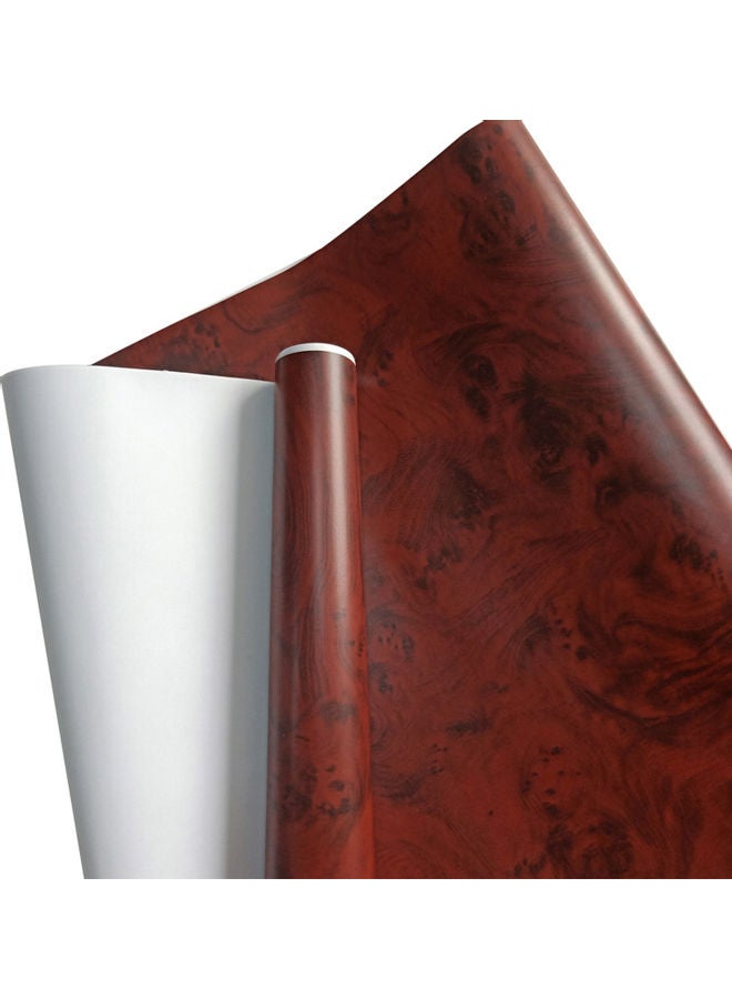Generic - Glossy Wood Grain Texture Car Interior Vinyl Wrap Sticker - Image 1
