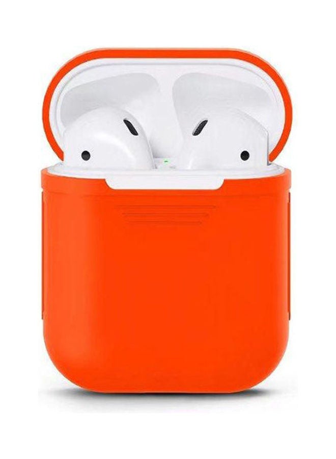 Protective Soft Silicone Charging Case Cover For Apple AirPods Orange - v1611652453/N43978676A_1