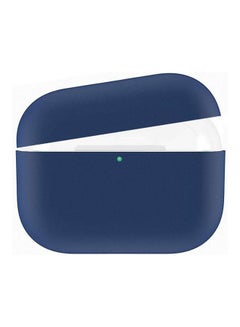 Generic Protective Silicone Apple AirPods Pro Case Separate Head Blue  - Image 1