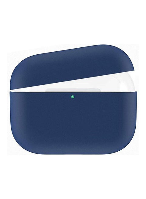 Protective Silicone Apple AirPods Pro Case Separate Head Blue