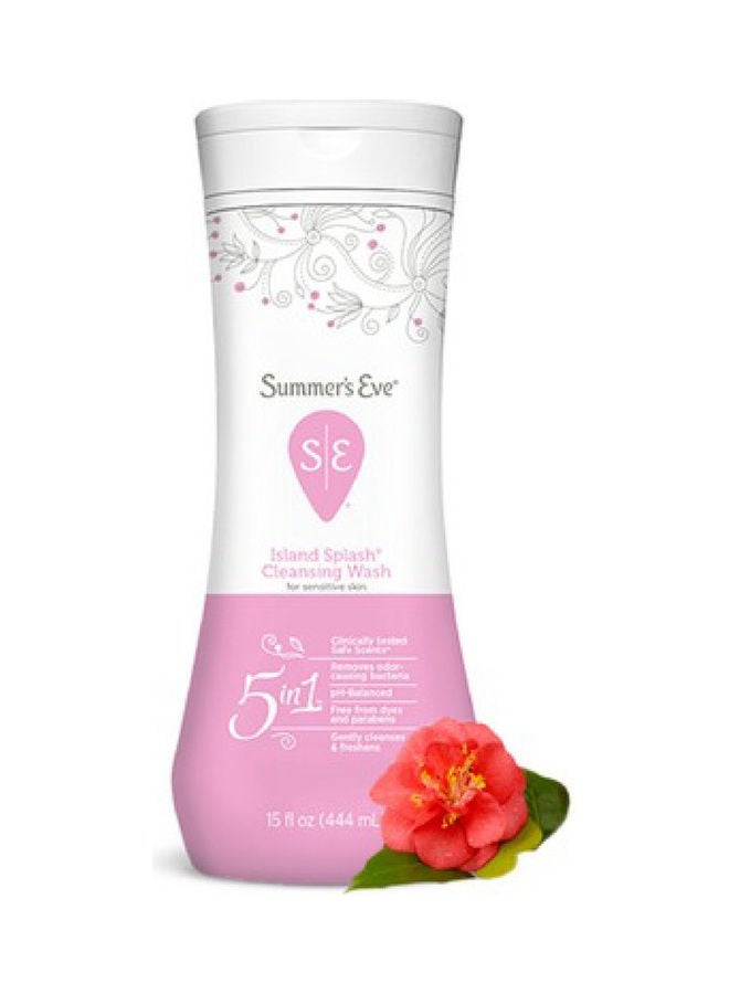 Summer's Eve Island Splash Cleansing Wash 444ml - Image 1