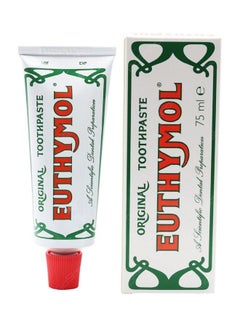 Euthymol Original Toothpaste Multicolour 75ml  - Image 1