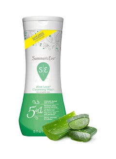 Summer's Eve Aloe Love Cleansing Wash 444ml  - Image 1