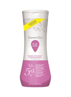Summer's Eve Simply Sensitive Cleansing Wash 444ml  - Image 1