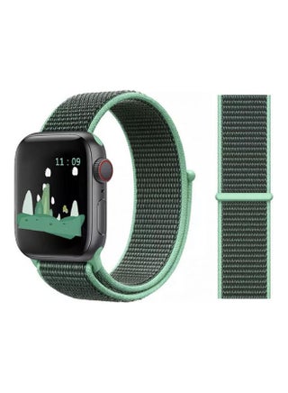 Nylon Loop Band For Apple Watch Series 5, 44Mm Green - v1611652720/N43978799A_1
