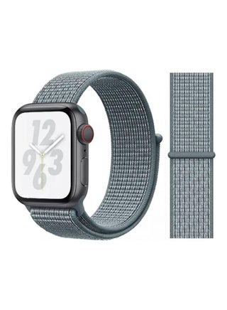 Nylon Loop Band For Apple Watch Series 5, 44Mm Blue Teal - v1611652720/N43978804A_1