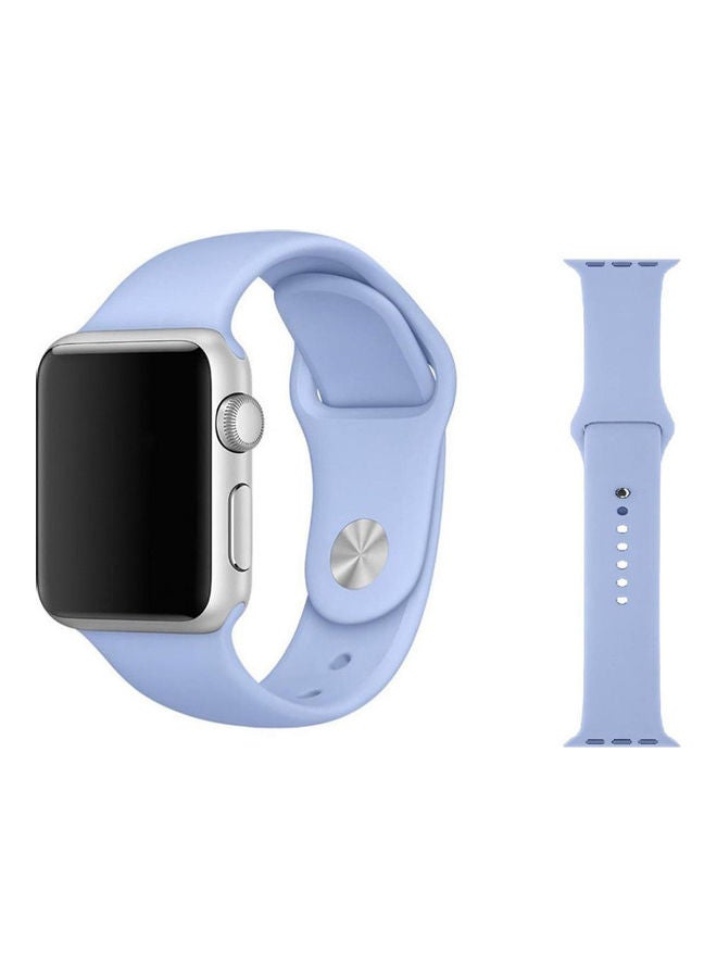 Smart Watch Short Medium Sport Band Strap, Lilac  - Image 1