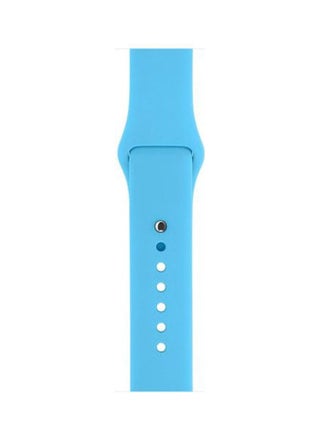 Silicone Loop Sport Band For Apple Watch 42mm Light Blue - v1611652721/N43978817A_1