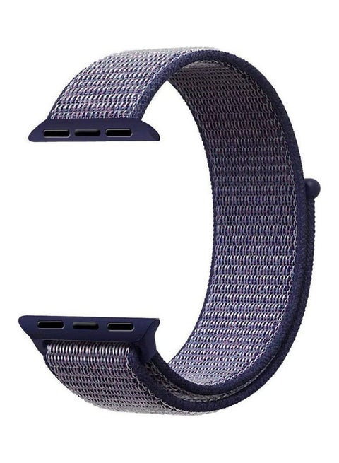 Woven Nylon Apple Watch Sport Loop Band Royal Blue