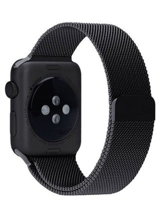 Milanese Loop For Apple Watch Band Black - v1611652724/N43978846A_1