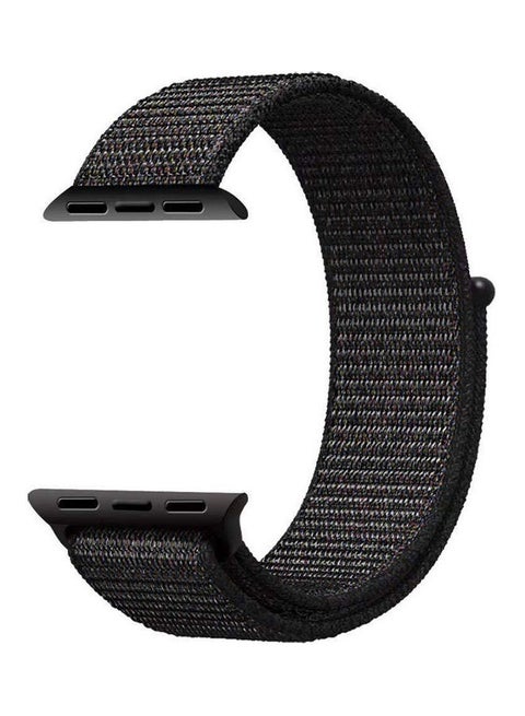 Sport Loop Woven Nylon Apple Watch Band Black