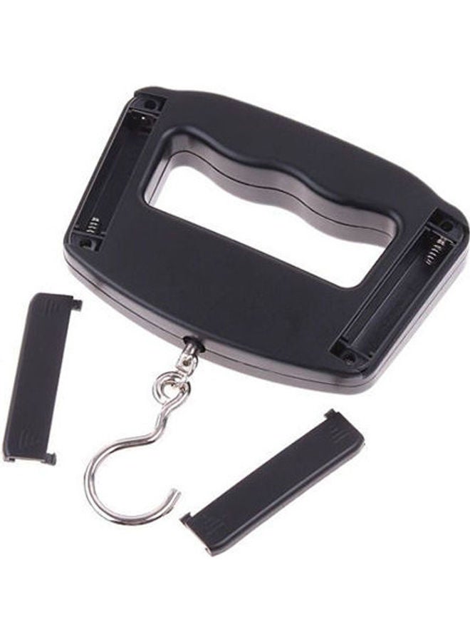 Generic 50kg 10g Mini Digital Hanging Luggage Fishing Weighing Hook Scale Portable LCD Black  - Image 1