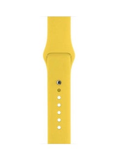 Silicone Loop Sport Band For Apple Watch Yellow
